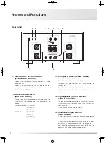 Предварительный просмотр 8 страницы Luxman M-900u Owner'S Manual