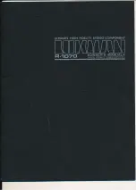 Предварительный просмотр 1 страницы Luxman R-1070 Owner'S Manual