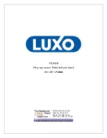 Предварительный просмотр 1 страницы LUXO MIDAS Instruction Manual