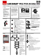 LUXOMAT PD2-M-DALI/DSI-SM Operating Instruction предпросмотр