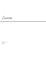 Preview for 16 page of Luxor BFJ-88 Instruction Manual