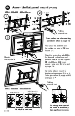 Preview for 8 page of Luxor Flat Panel Series Instructions Manual