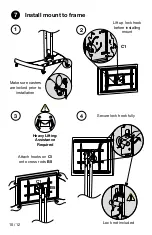 Preview for 10 page of Luxor Flat Panel Series Instructions Manual