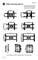 Preview for 12 page of Luxor Flat Panel Series Instructions Manual