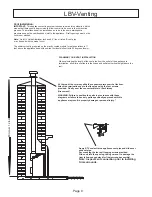 Предварительный просмотр 10 страницы Luxor LBV-3 Installation And Owner'S Manual