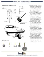 Preview for 2 page of Luxor LED-RUWL60 Series User Manual