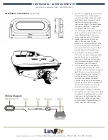 Preview for 2 page of Luxor LED-SUWL30-XX User Manual