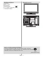 Preview for 5 page of Luxor LED19EL Operating Instructions Manual