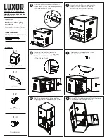 Luxor LLMC10 Assembly Instructions Manual предпросмотр