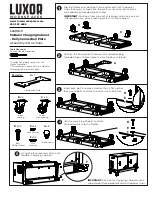 Preview for 6 page of Luxor LLMC10 Assembly Instructions Manual