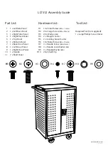 Preview for 1 page of Luxor LLTS12 Assembly Manual