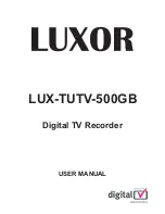 Luxor LUX-TUTV-500GB User Manual preview