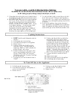 Предварительный просмотр 11 страницы Luxor MBO-36 Installation And Owner'S Manual