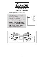 Предварительный просмотр 9 страницы Luxor MW1449 Installation And Operating Instructions Manual