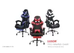 Luxor Pro Gaming Chair User Manual And Assembly Instructions предпросмотр