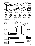 Preview for 5 page of Luxor STANDE-48-AG/BO Assembly Manual