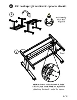 Предварительный просмотр 9 страницы Luxor STANDE-48-AG/BO Assembly Manual