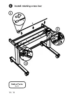 Предварительный просмотр 10 страницы Luxor STANDE-48-AG/BO Assembly Manual