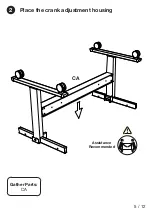 Preview for 5 page of Luxor STANDUP-CF60 Assembly Manual