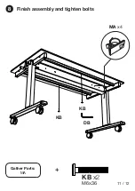 Preview for 11 page of Luxor STANDUP-CF60 Assembly Manual