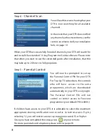 Preview for 8 page of Luxor TUTV2500 User Manual