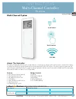 LuXout Shades Multi-Channel Controller Instruction Manual предпросмотр