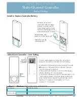 Preview for 4 page of LuXout Shades Multi-Channel Controller Instruction Manual