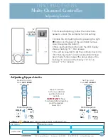 Preview for 9 page of LuXout Shades Multi-Channel Controller Instruction Manual