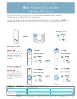 Preview for 17 page of LuXout Shades Multi-Channel Controller Instruction Manual