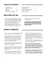 Preview for 2 page of LUXTEC UltraLife Operation And Service Manual