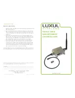 Luxul Pro-WAV PWK2-24-1WFP7 Quick Install Manual preview