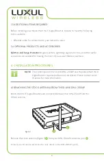 Предварительный просмотр 8 страницы Luxul PW-FC1 - DUAL ANTENNA User Manual