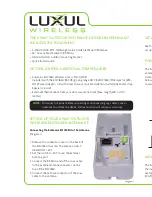 Preview for 2 page of Luxul X-WAV XWK1-24-FP14 Quick Install Manual