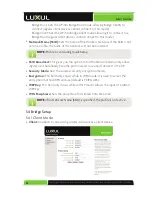 Preview for 22 page of Luxul XAP-1010 User Manual