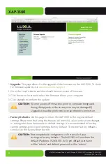 Preview for 20 page of Luxul XAP-1500 User Manual