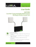 Luxul Xen XAP-1032 User Manual preview