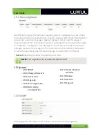 Предварительный просмотр 31 страницы Luxul XMS-1024 User Manual
