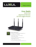 Luxul XWR-1750 User Manual предпросмотр