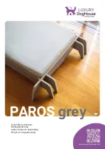 Предварительный просмотр 1 страницы LUXURY DogHouse PAROS grey Assembly Instructions