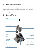 Предварительный просмотр 4 страницы luxvision DM 2000 User Manual