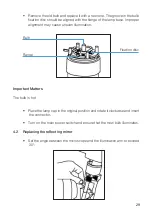 Предварительный просмотр 29 страницы luxvision SL 1400 User Manual