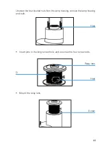 Предварительный просмотр 44 страницы luxvision SL 1400 User Manual