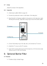 Предварительный просмотр 68 страницы luxvision SL 1400 User Manual