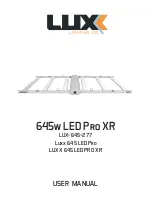 Предварительный просмотр 1 страницы LUXX LIGHTING 645 LED Pro User Manual