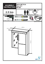 Предварительный просмотр 1 страницы LV Furniture BOOM 037 Assembly Instruction Manual