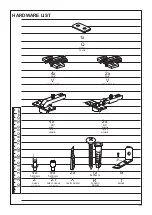 Предварительный просмотр 4 страницы LV Furniture BOOM 037 Assembly Instruction Manual