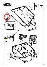 Предварительный просмотр 11 страницы LV Furniture BOOM 037 Assembly Instruction Manual