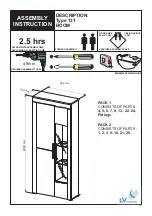 LV Furniture BOOM 131 Assembly Instruction Manual предпросмотр