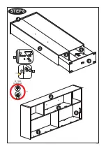 Предварительный просмотр 12 страницы LV Furniture BOOM 131 Assembly Instruction Manual