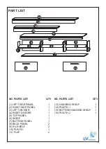 Предварительный просмотр 2 страницы LV Furniture BOOM 319 Assembly Instruction Manual